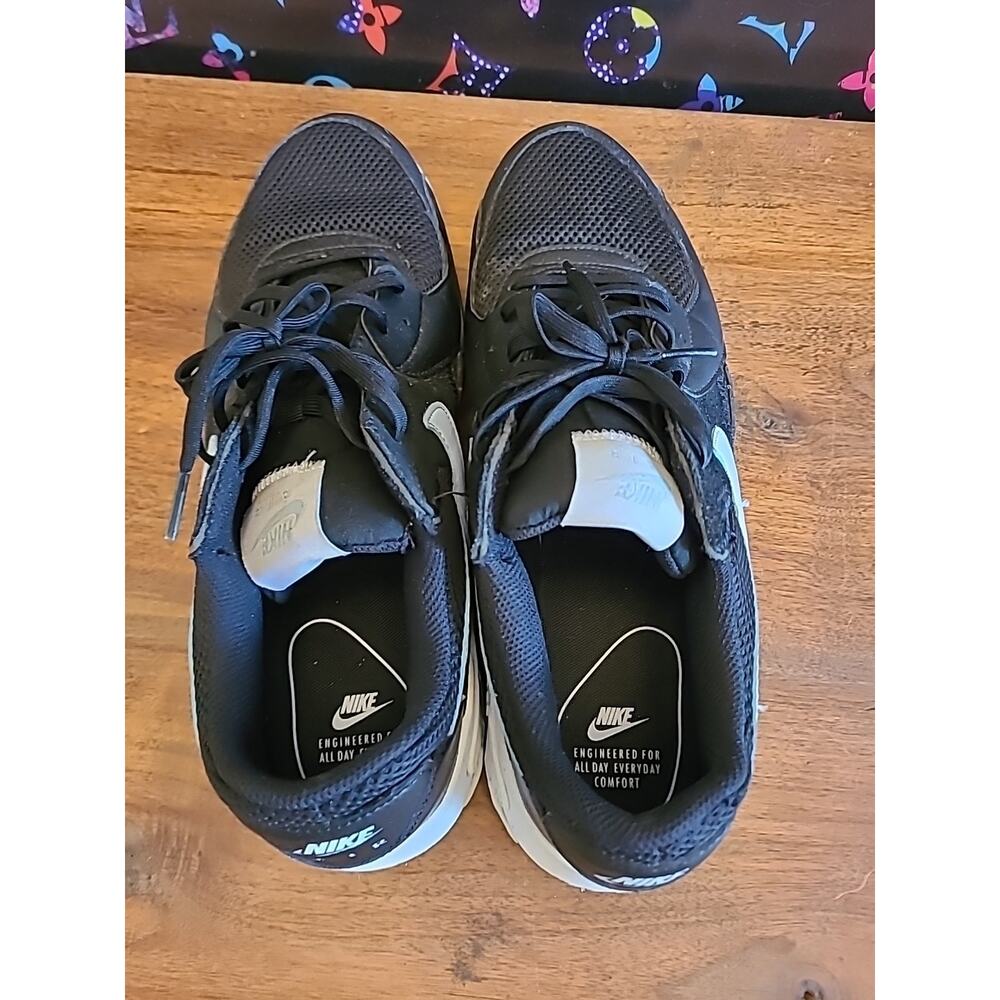 Nike Air Max Excee Womens Size 12 Black White Shoes Sneakers Running cd5432-004 - Picture 4 of 11
